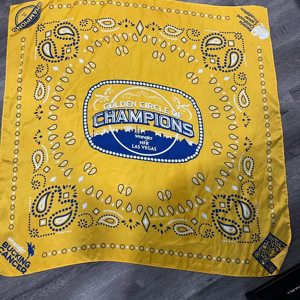 Wrangler Yellow Bandana